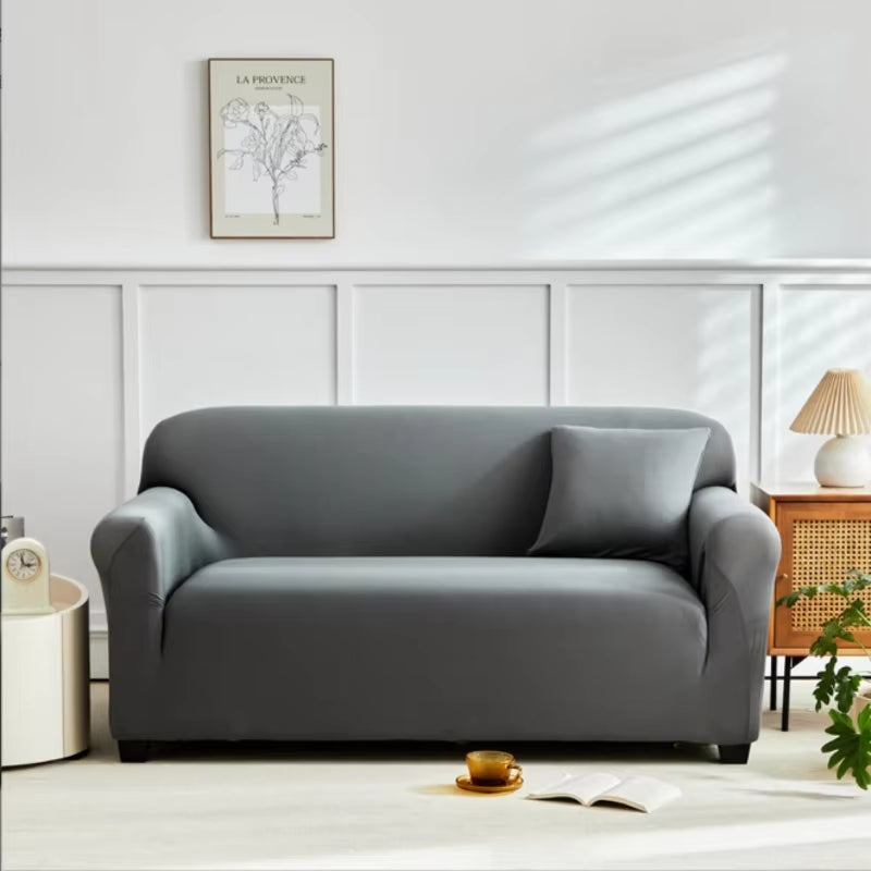 Elastic Sofa Slipcovers Modern Sofa Cover for Living Room Sectional Corner L-Shape Chair Protector Couch Cover 1/2/3/4 Seater