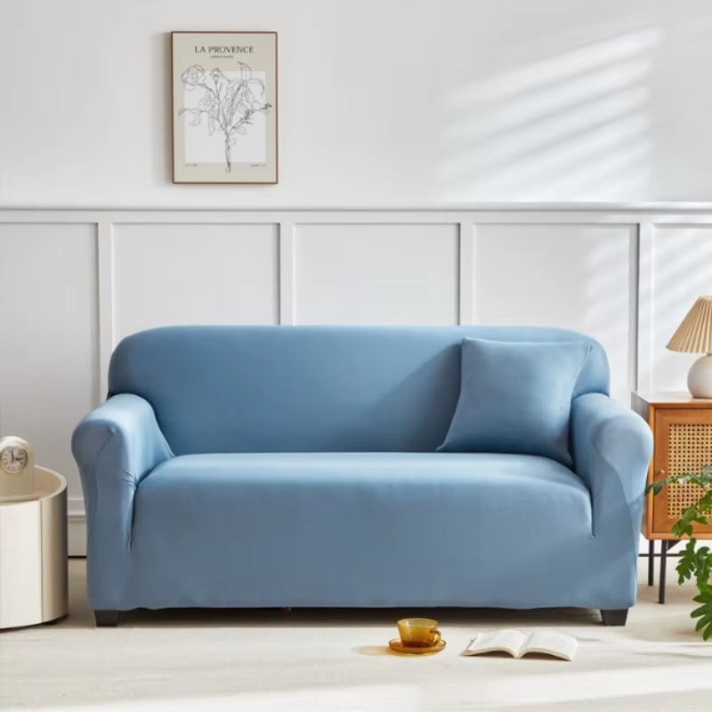 Elastic Sofa Slipcovers Modern Sofa Cover for Living Room Sectional Corner L-Shape Chair Protector Couch Cover 1/2/3/4 Seater