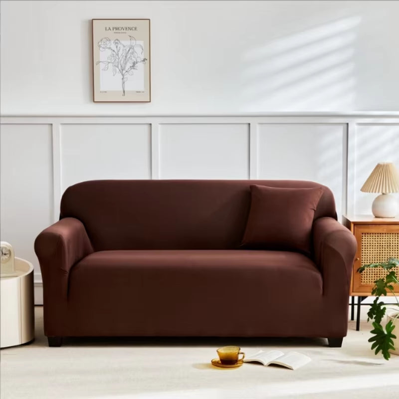 Elastic Sofa Slipcovers Modern Sofa Cover for Living Room Sectional Corner L-Shape Chair Protector Couch Cover 1/2/3/4 Seater