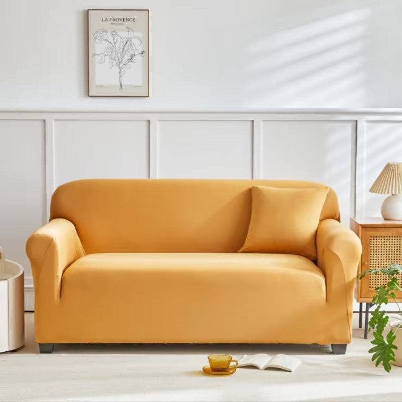 Elastic Sofa Slipcovers Modern Sofa Cover for Living Room Sectional Corner L-Shape Chair Protector Couch Cover 1/2/3/4 Seater