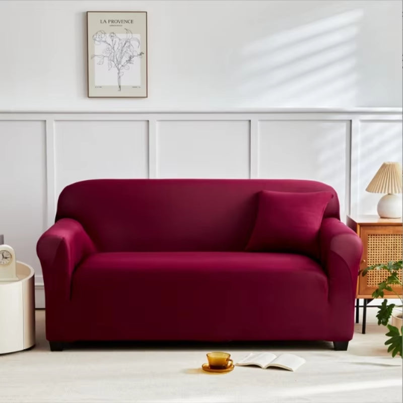 Elastic Sofa Slipcovers Modern Sofa Cover for Living Room Sectional Corner L-Shape Chair Protector Couch Cover 1/2/3/4 Seater